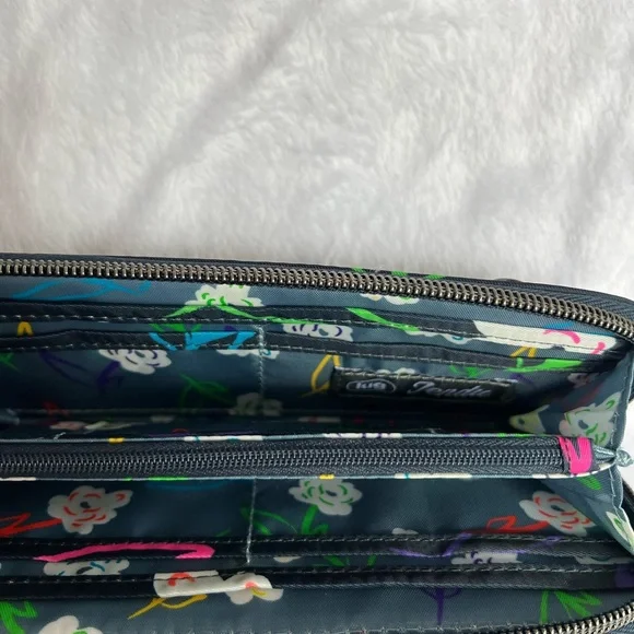 New Lug Tendu Wallet Bright Floral - Picture 3 of 4